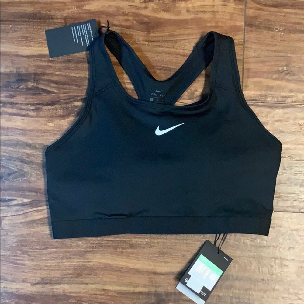 Nike swoosh bra